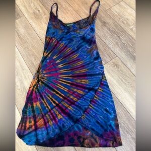 Stunning tie dye dress from Kathmandu imports